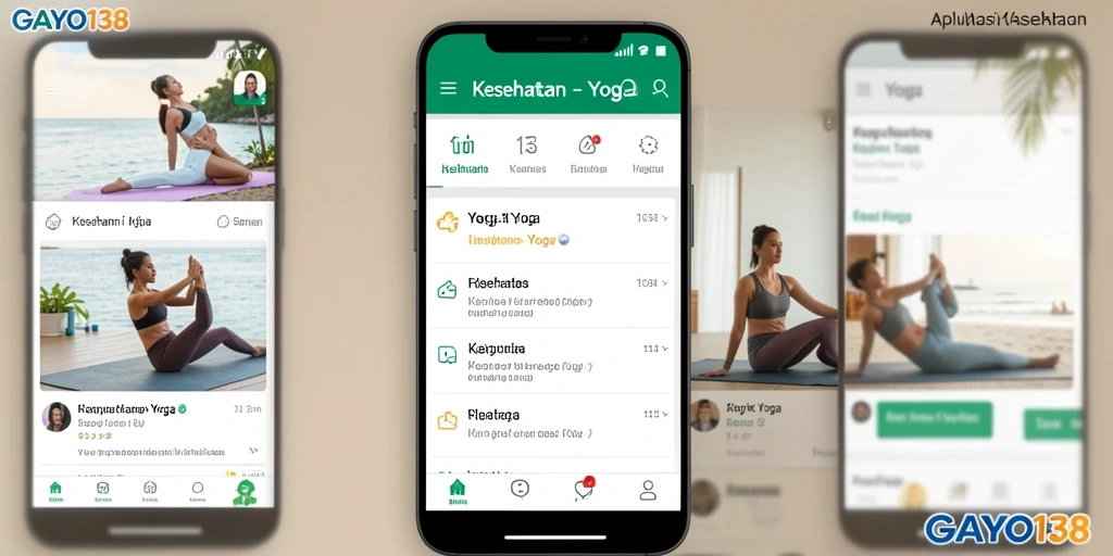 Antarmuka aplikasi GAYO138 yang intuitif dan menarik.