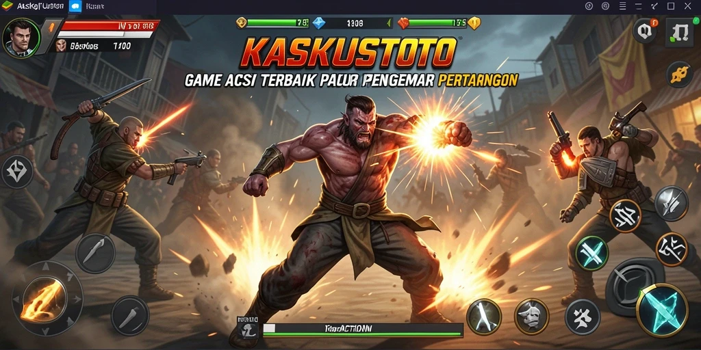 Tampilan antarmuka KASKUSTOTO yang menarik dan dinamis.