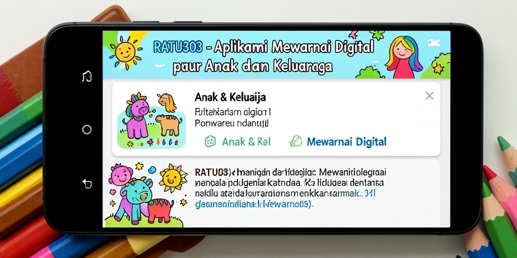 Antarmuka RATU303 yang ceria dan intuitif untuk mewarnai.