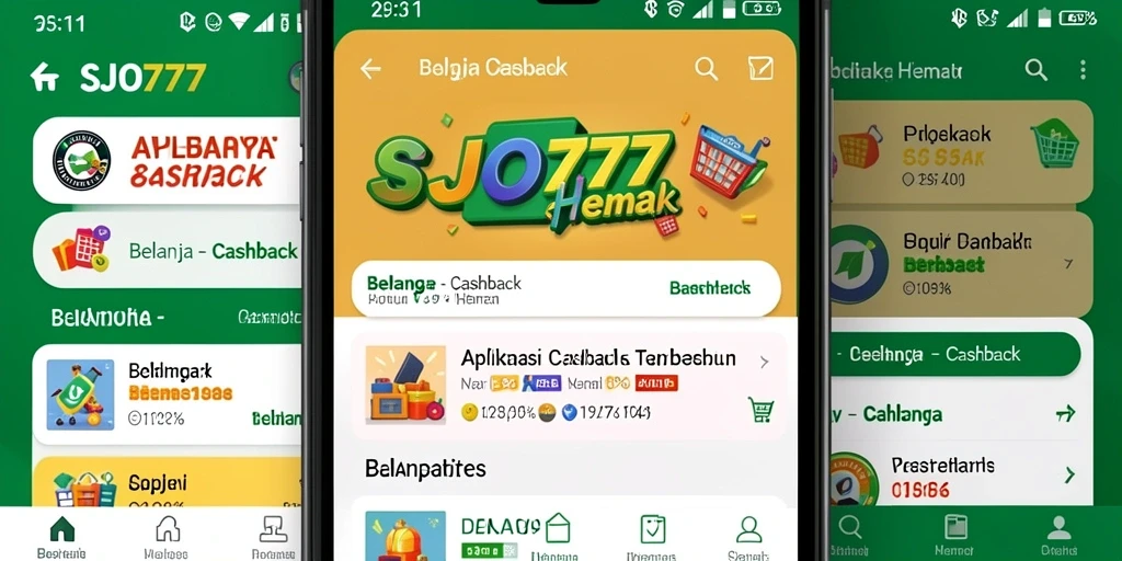 Antarmuka SJO777 yang menarik dan fungsional untuk mendapatkan cashback.