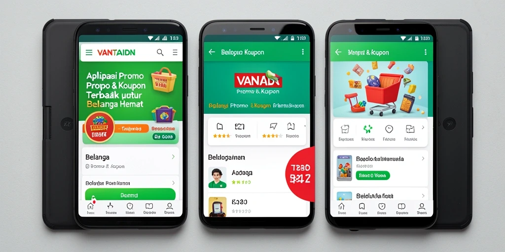 Tampilan antarmuka VANTAIDN yang menarik dan fungsional