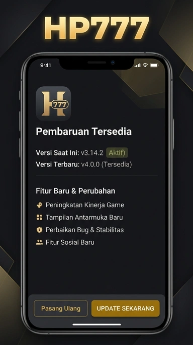 Riwayat Versi hp777: Temukan Pembaruan Terbaru